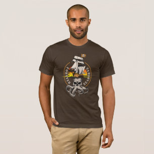 Camiseta O Pirata de Seaborne Jersey Masculino Manga Curt