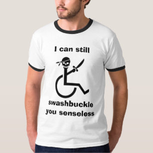 Camiseta O pirata deficiente