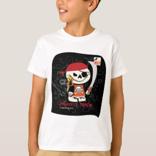 Camiseta O pirata inoperante de Ed-Ninja v caçoa t-shirt