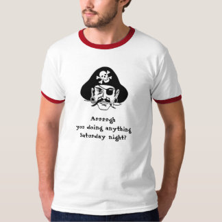 Camiseta O pirata pegara a linha