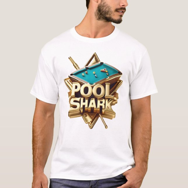 Camiseta O Piscina Shark Champion (Frente)