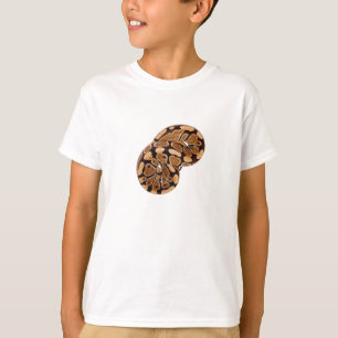 Camiseta O pitão da bola caçoa o t-shirt