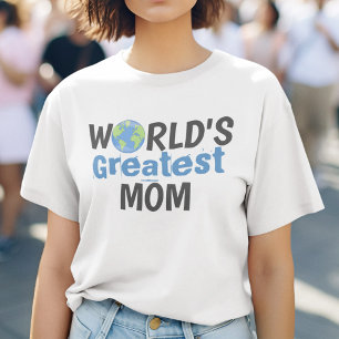 Camiseta O Planeta Mais Bonito da Mãe - O Simples Gráfico