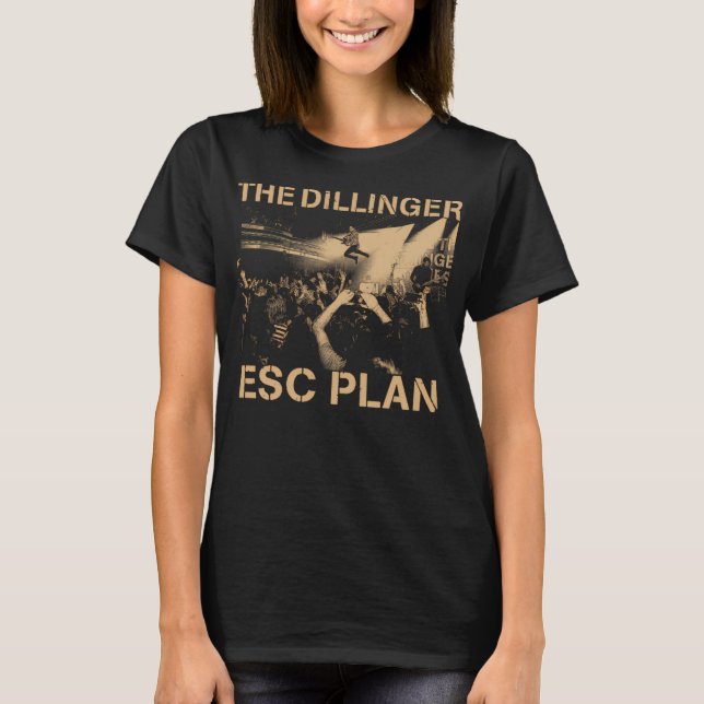 Camiseta O Plano de Fuga de Dillinger (Frente)