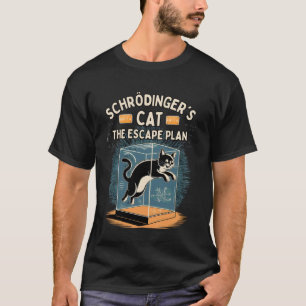 Camiseta O Plano de Fuga do Gato de Schrödinger Amante da F