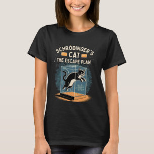 Camiseta O Plano de Fuga do Gato de Schrödinger Amante da F