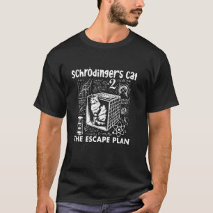 Camiseta O Plano de Fuga do Gato de Schrödinger Chá de Ciên