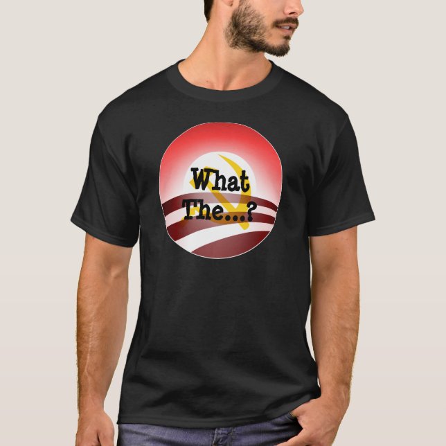Camiseta O plano totalitário progressivo de Obama? (Frente)