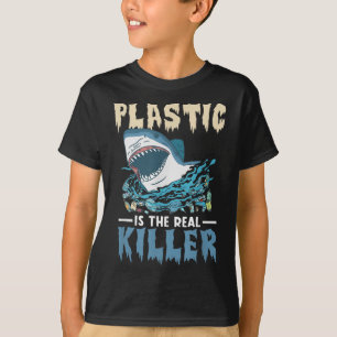 Camiseta O Plástico É O Verdadeiro Assassino Design Ambient