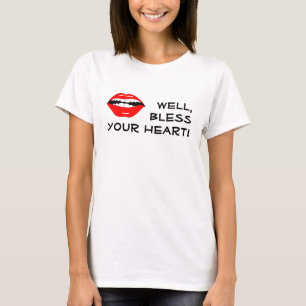 Camiseta O poço abençoa seu coração
