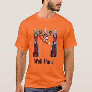Camiseta O poço pendurou o t-shirt do mergulho autónomo