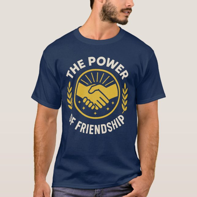 CAMISETA O PODER DA AMIZADE (Frente)