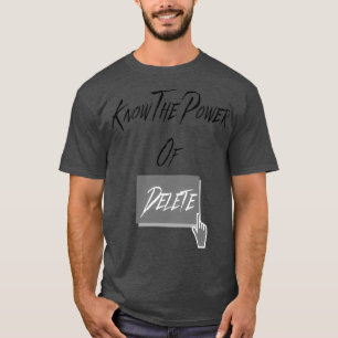 Camiseta O poder da exclusão