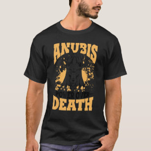 Camiseta O Poder De Anubis Sobre A Morte Deus Da História D