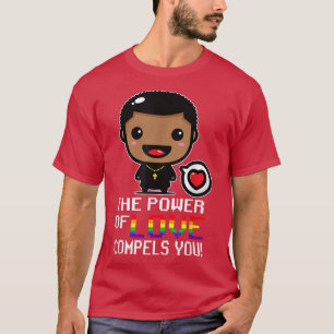 Camiseta O Poder Do Amor Constrói Seus Primos Gay LGBT