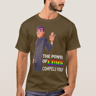 Camiseta O Poder Do Amor Constrói-Te A Lgbt Orgulho gay Pri