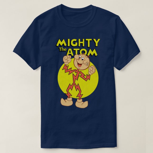 Camiseta O poderoso átomo Reddy Kilowatt (Frente do Design)