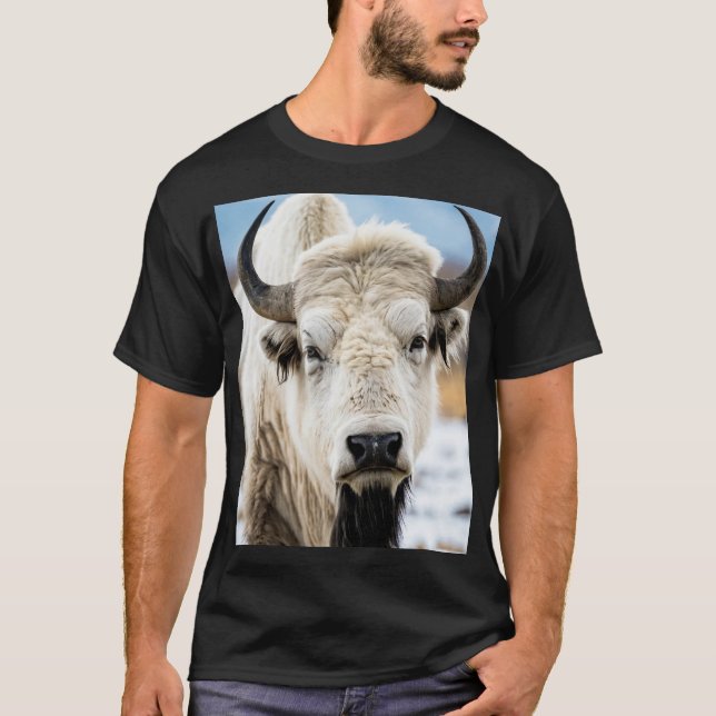 Camiseta O poderoso Yak dos Himalaias (Frente)
