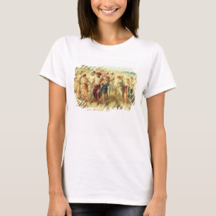 Camiseta O poeta Anacreon (570-485 BC) com seus musas, 189