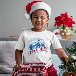 Camiseta O Polar Express   Crachá do comboio