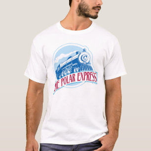 Camiseta O Polar Express Crachá do comboio