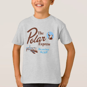 Camiseta O Polar Express Retrato "Você Ouve A Bela"