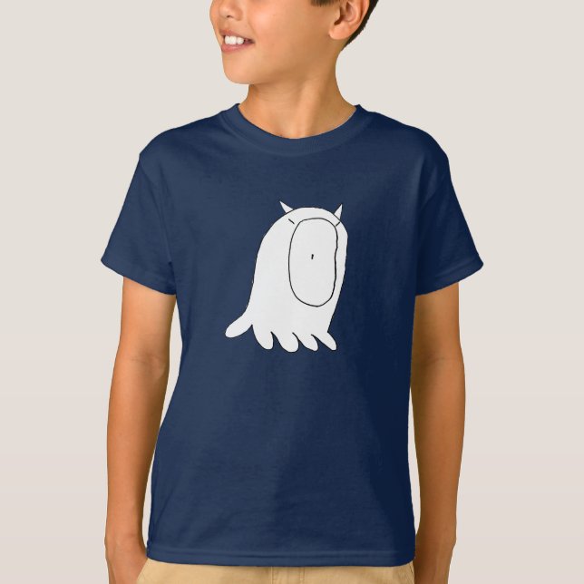 Camiseta O polvo estrangeiro caçoa o t-shirt (Frente)