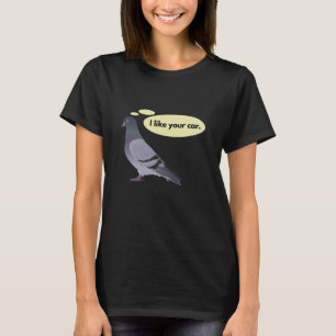 Camiseta O Pombo Gosta Do Seu Carro