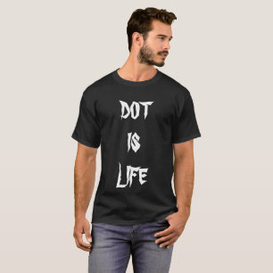 Camiseta O ponto é t-shirt da vida