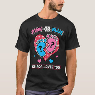 Camiseta O Pop Azul Ou Cor Rosa Te Ama A Revisão De Gênero
