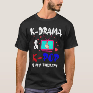 Camiseta O Pop K Drama & K é minha terapia, Aegyo Saranghae