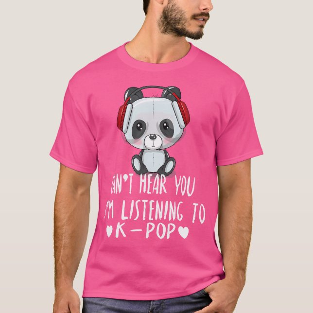 Camiseta O Pop Não Te Ouço, Estou A Ouvir O Pop. (Frente)