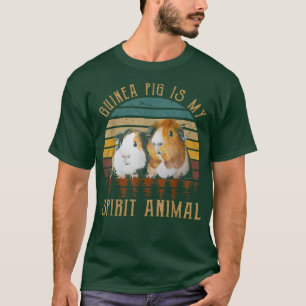 Camiseta O Porco Gráfico É Meu Espírito Engraçado Animal