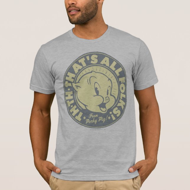 Camiseta O Porky TH-TH É TUDO PESSOAL! (Frente)