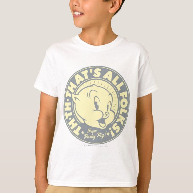 Camiseta O Porky TH-TH É TUDO PESSOAL! (Frente)