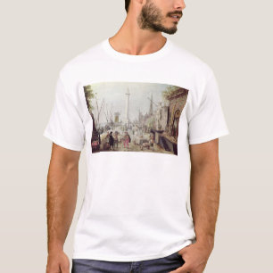 Camiseta O porto antigo de Antuérpia