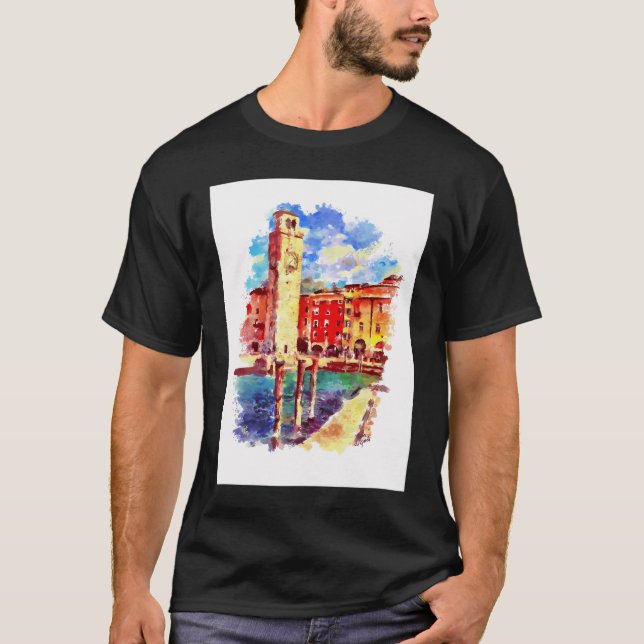 Camiseta O Porto De Riva Del Garda (Frente)