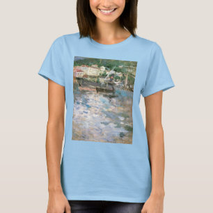 Camiseta O Porto, Nice por Berthe Morisot, Arte Fino Antigo