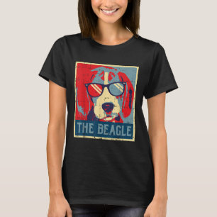 Camiseta O Poster de Beagle Obama Vintage Animal Pet Hound 