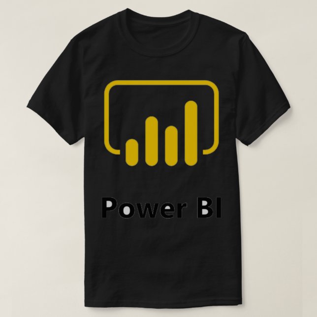 Camiseta O PowerBI está aqui (Frente do Design)