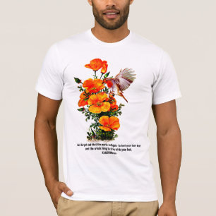 Camiseta O prazer da natureza