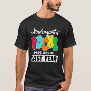 Camiseta O Pré K Era Assim No Ano Passado Que O Jardim De I