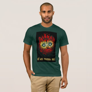 Camiseta O Precioso diz "Obey"