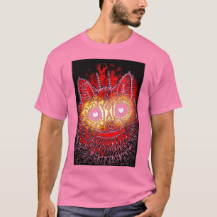 Camiseta O Precioso: Um Gato em Estilo Gótico