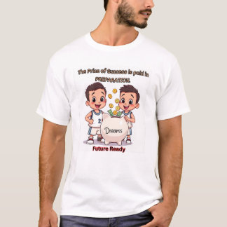 Camiseta O preço do sucesso é pago antecipadamente