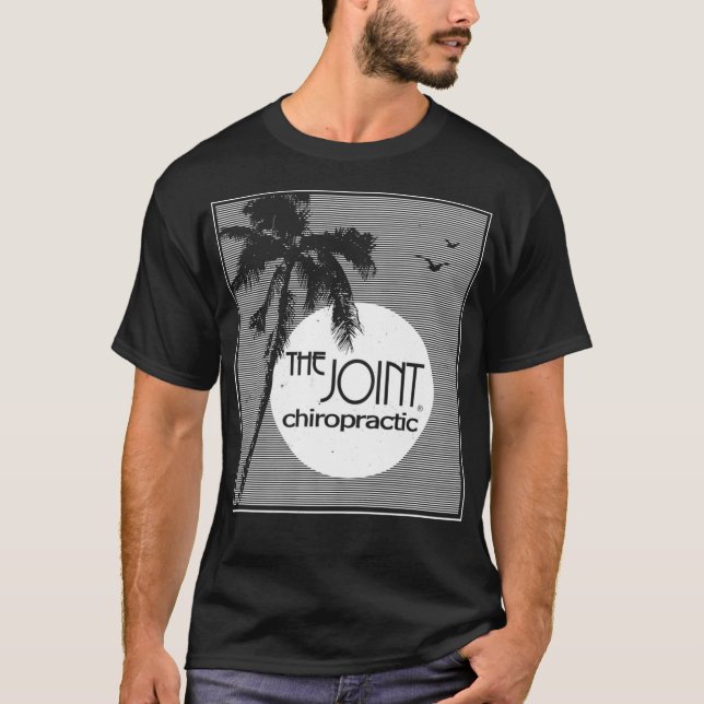 Camiseta O Prêmio Conjunto da Árvore de Palma Chiroprática (Frente)