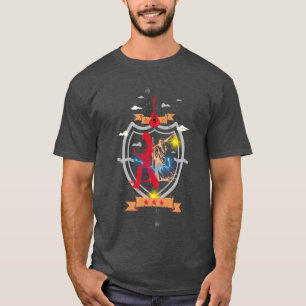 Camiseta o presente da estrela do rock ermitão