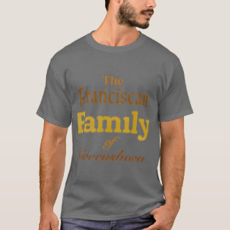 Camiseta O presente da Família Franciscana de Greensboro
