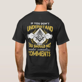 Camiseta O presente da loja maçônica Freemason T Shirt