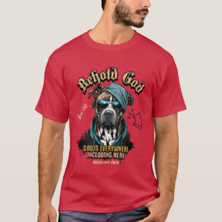 Camiseta O presente de Cachorro e Deus